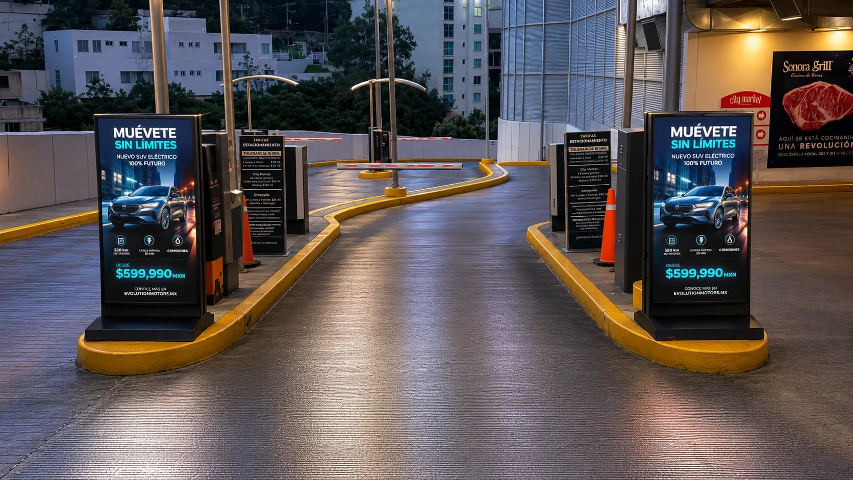 Pantallas DOOH en Magnocentro
